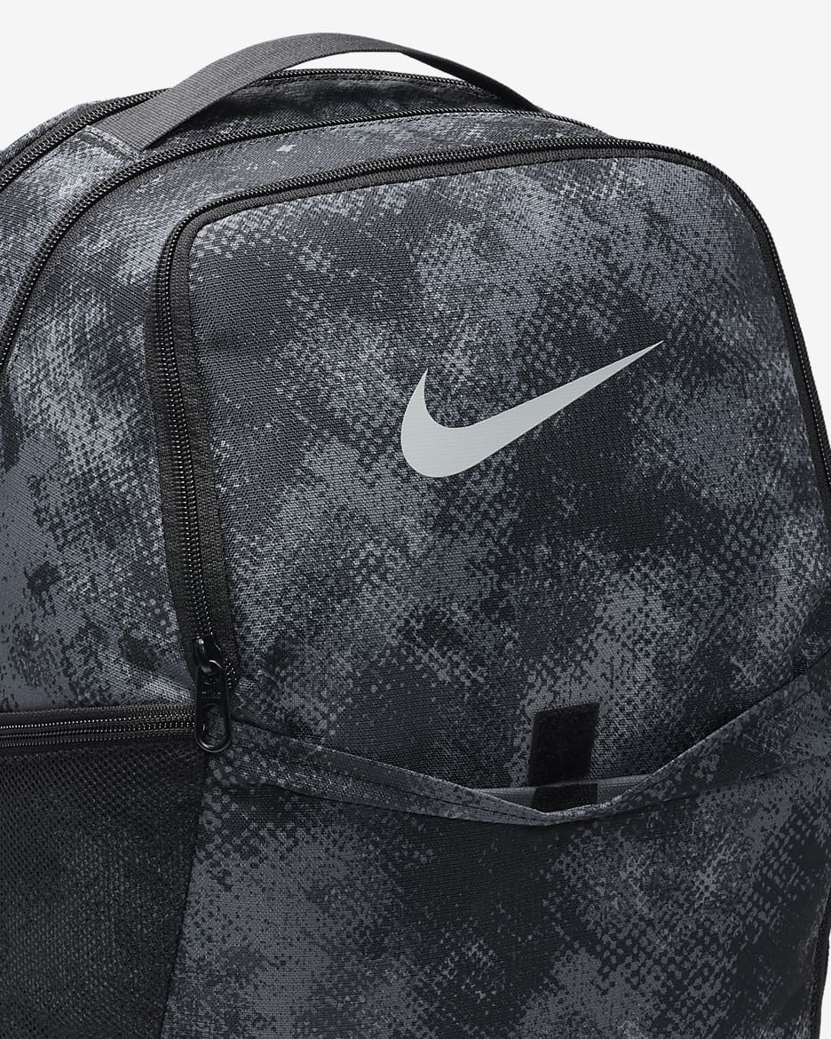 Grey nike mesh backpack best sale